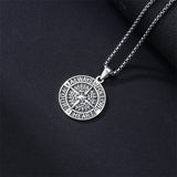 Sterling Silver Compass Pendant Necklace Graduation Jewelry Gift