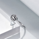 Sterling Silver Baseball Football Volleyball Spinner Ring