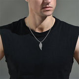 Sterling Silver Angel Wing Urn Necklace for Ashes