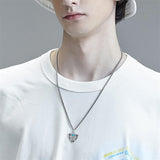 925 Sterling Silver Saint Michael Necklace Warrior Protect Us Amulet Jewelry Gift for Men Father