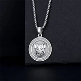 Sterling Silver  Eagle Elephant Fox Octopus Trident  Pig Raven Scorpion Pendant Necklace