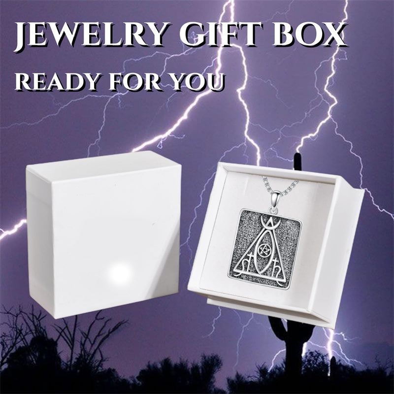 Sterling Silver Lilith Amulet Pendant Necklace