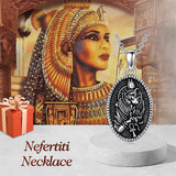 Sterling Silver Aztec Lion Cross Pendant Necklace