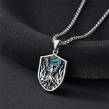 Sterling Silver Phoenix Pendant Necklace