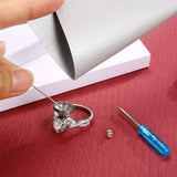 Sterling Silver Heart Urn Ring for Ashes Engraved With Always in My Heart