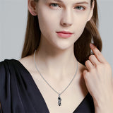 Sterling Silver Crystal Saint Michael Saint Christopher Guardian Angel Guadalupe Pendant Necklace