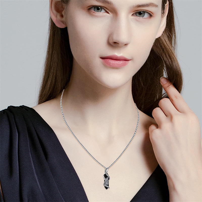 Sterling Silver Crystal Saint Michael Saint Christopher Guardian Angel Guadalupe Pendant Necklace