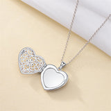 Sterling Silver Personalized Photo  Pendant Necklace