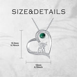 Sterling Silver Highland Cow Pendant Necklace