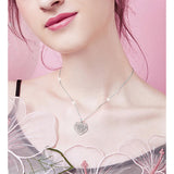 Sterling Silver Celtic Knot Mother and Child Pendant Necklace