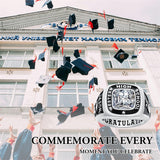 Sterling Silver Personalized Engraved Birthstone 2025 High School College Class Ring