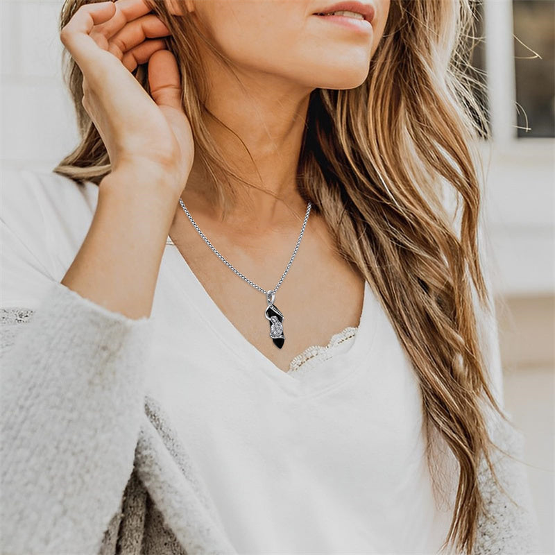 Sterling Silver Crystal Saint Michael Saint Christopher Guardian Angel Guadalupe Pendant Necklace