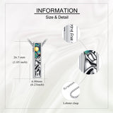 Sterling Silver Abalone Shell Butterfly Dragonfly Moon Phase Mountains Sunflower Tree of Life Urn Necklaces for Ashes