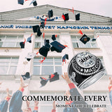 Sterling Silver Personalized Engraved Birthstone 2025 High School College Class Ring Graduation Jewelry