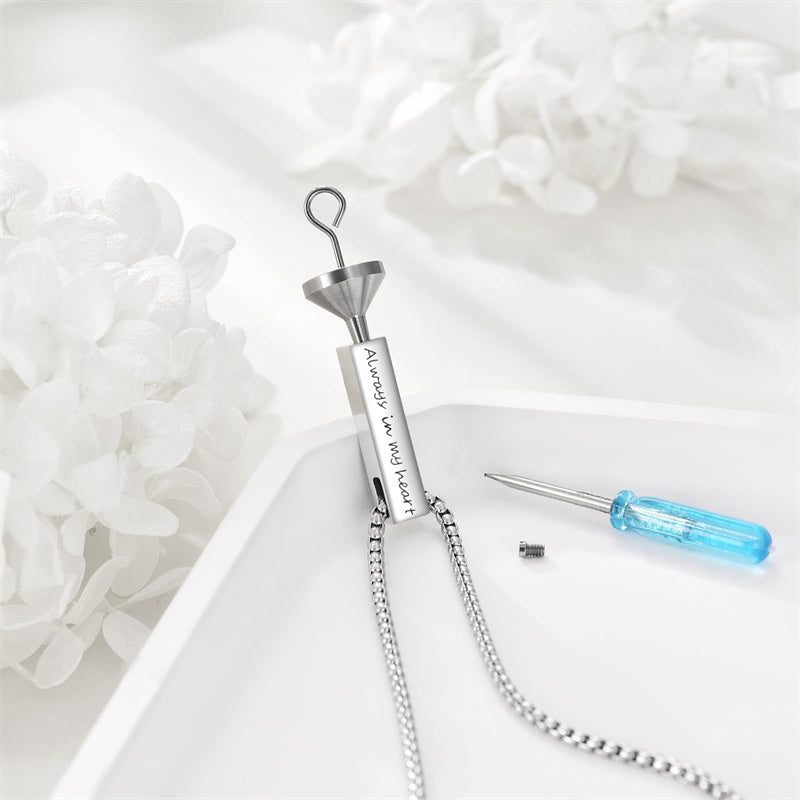 Sterling Silver Abalone Shell Butterfly Dragonfly Moon Phase Mountains Sunflower Tree of Life Urn Necklaces for Ashes