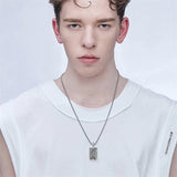 Sterling Silver Lovers Hierophant Magician Three of Swords Wheel of Fortune SkeletonTarot Card Pendant Necklace