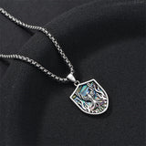 Sterling Silver Phoenix Pendant Necklace