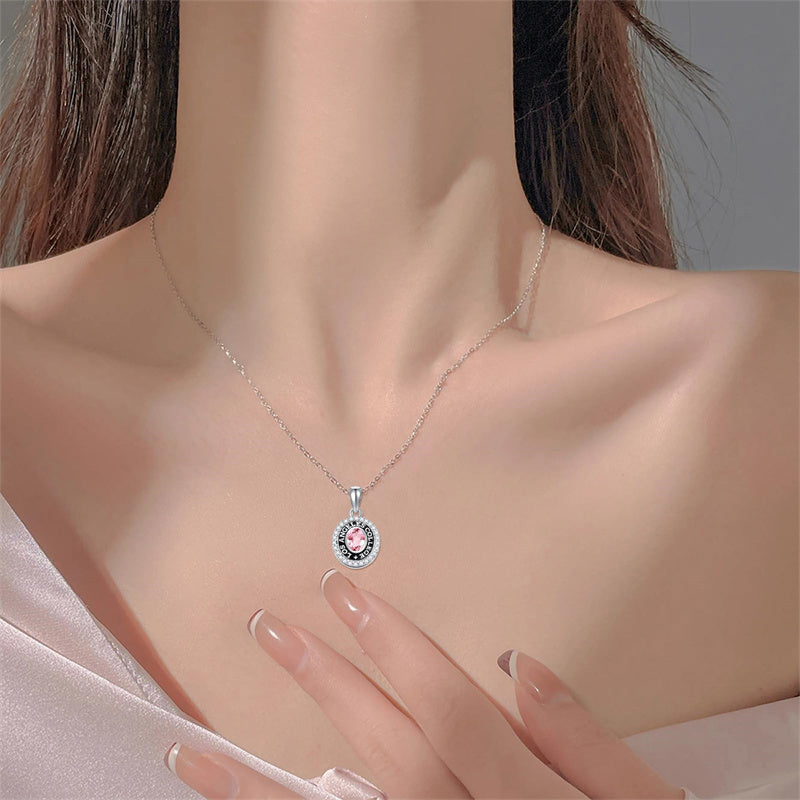 Sterling Silver Personalized Class Pendant Photo Lockets Necklace