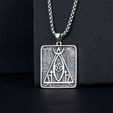 Sterling Silver Lilith Amulet Pendant Necklace
