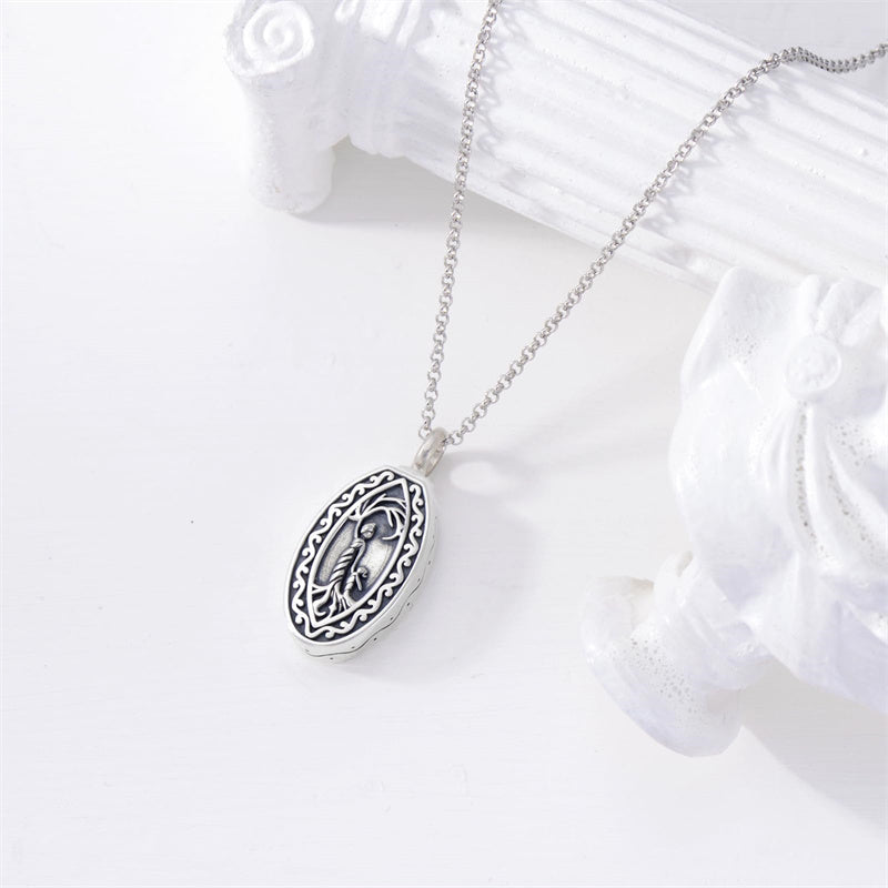 Sterling Silver Tree of Life Urn Necklaces for Ashes