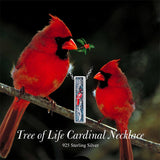 Sterling Silver 3D Bar Turquoise Tree of Life Urn Necklace for Ashes