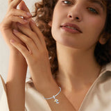 Sterling Silver Cow Boot Charm Beads