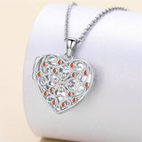 Sterling Silver Personalized Photo  Pendant Necklace