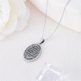 Sterling Silver St Anthony Francis Joseph Peregrine Raphael Sebastian Medal  Protection Pendant Necklace