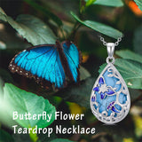 Sterling Silver Turquoise Butterfly Dragonfly Bee Hummingbird Ladybug Pendant Necklace