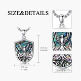 Sterling Silver Phoenix Pendant Necklace