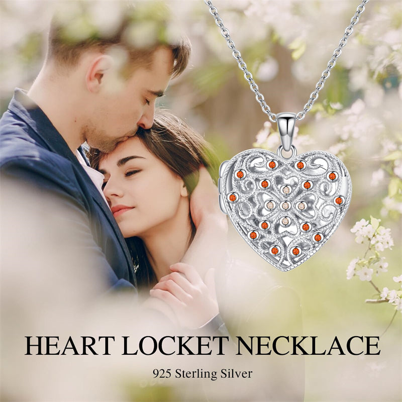 Sterling Silver Personalized Photo  Pendant Necklace