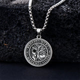 Sterling Silver Memento Mori Gothic Skull Amulet Pendant Necklace for Men