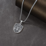 Sterling Silver Phoenix Pendant Necklace