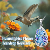 Sterling Silver Turquoise Butterfly Dragonfly Bee Hummingbird Ladybug Pendant Necklace