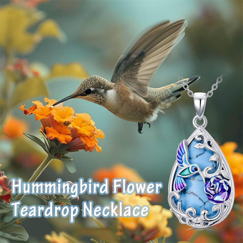 Sterling Silver Turquoise Butterfly Dragonfly Bee Hummingbird Ladybug Pendant Necklace