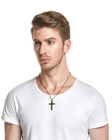 Stainless Steel Cross Pendant Necklace