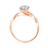 14K Gold 1.3 Carat(cttw) Moissanite Engagement Wedding Ring