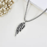 Sterling Silver Angel Wing Urn Necklace for Ashes