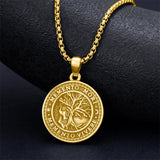 Sterling Silver Memento Mori Gothic Skull Amulet Pendant Necklace for Men