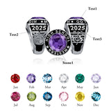 Sterling Silver Personalized  Engraved 2025 Class Ring