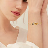 Sterling Silver Personalized 2 Pictures Photo Bracelet