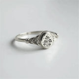 Sterling Silver Mushroom Nature Ring