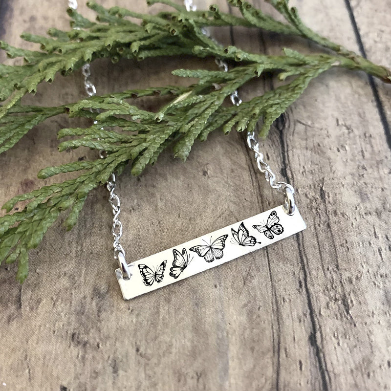 Sterling Silver Butterfly Animal Ring Engraved with Do What Makes Your Soul Shine