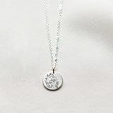 Sterling Silver Mushroom Pendant Necklace