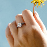 Sterling Silver Giraffe Animal Ring