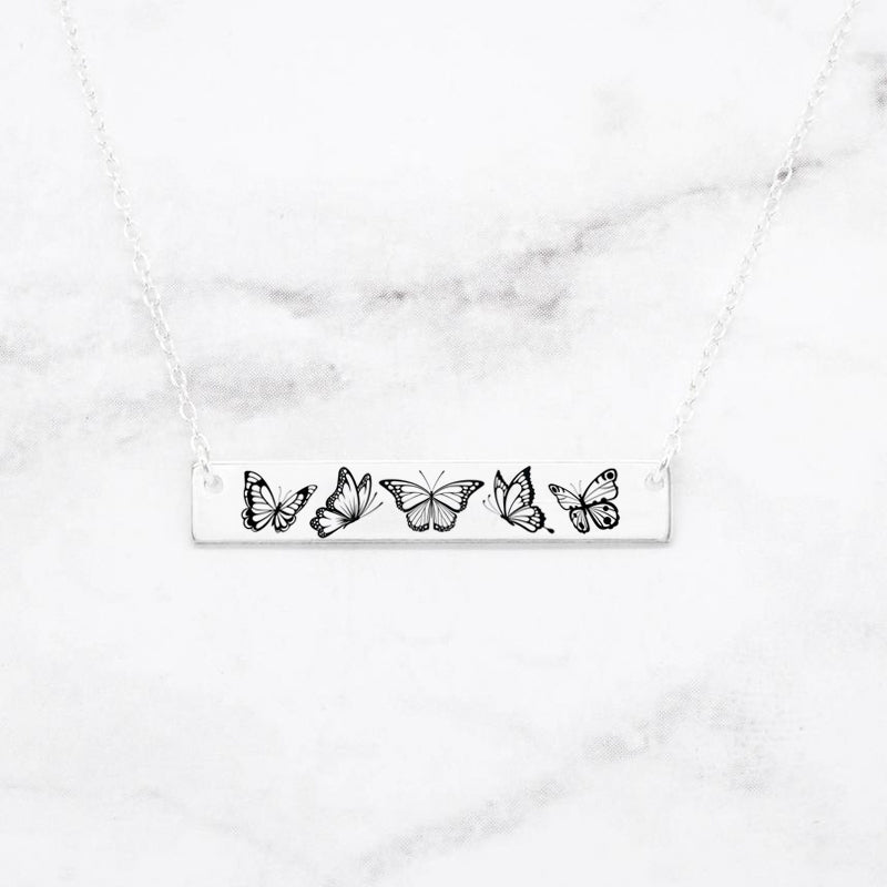 Sterling Silver Butterfly Animal Ring Engraved with Do What Makes Your Soul Shine