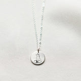 Sterling Silver Fox Pendant Necklace