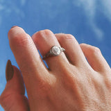 Sterling Silver Sun & Moon Nature Ring