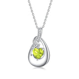 Sterling Silver Cubic Zirconia Urn Necklaces for Ashes