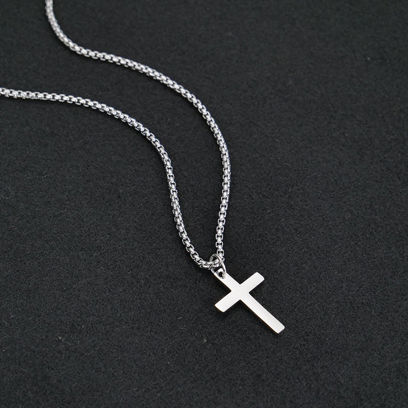 Cross Pendant Necklace for Men